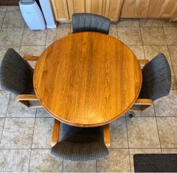 Wooden Table and chairs