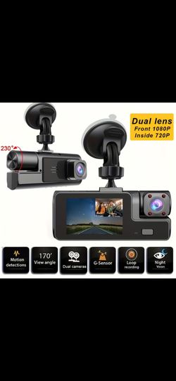 1080p Front and Rear Dashcam