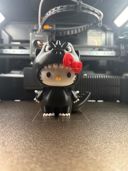 Hello kitty X Godzilla