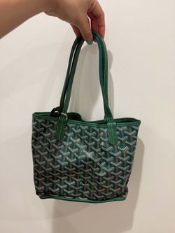 Goyard Anjou Mini Tote Bag – Green