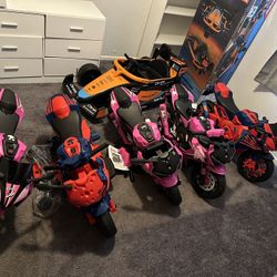 Barbie Motorcycles And Spider-Man’s Motorcycles