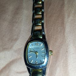 Ladies Fossil Two Tone