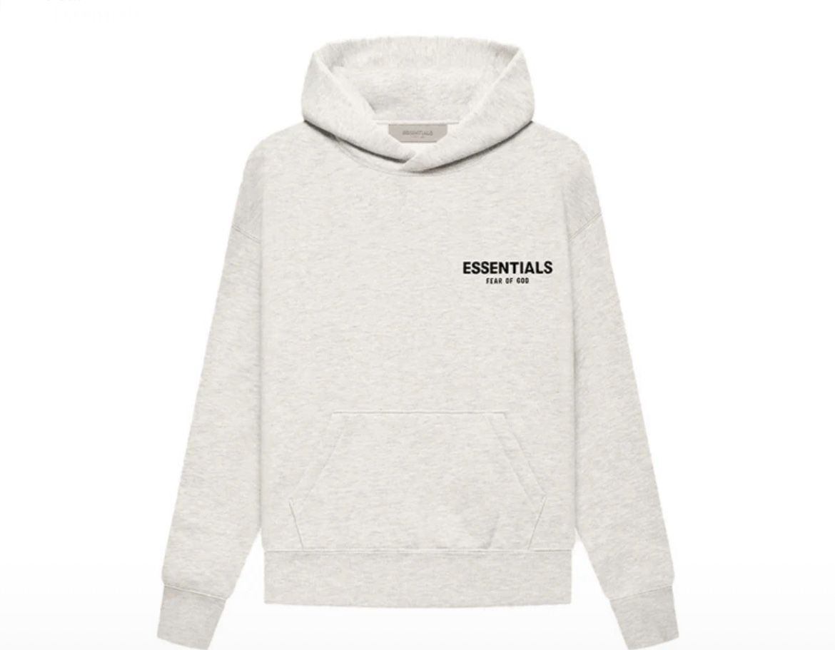 Essentials Grey Hoodie Size Small