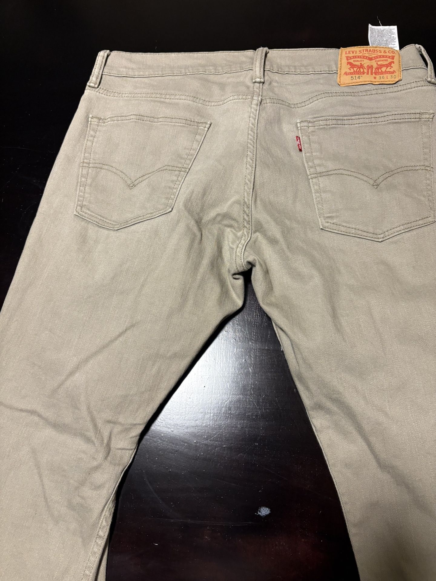 Used Tan 514 Jeans