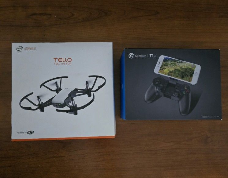 DJI Tello Drone With GameSir Controller