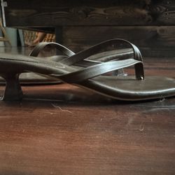 Brown Kitten Heels
