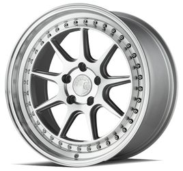 Aodhan DS-X Silver Machine Wheels Rims