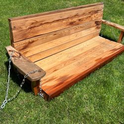 Cedar Porch Swing