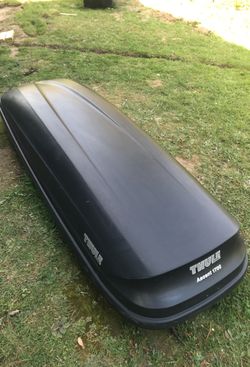 Thule 605 Ascent 1700 Rooftop Cargo Box Black for Sale in Happy Valley OR OfferUp