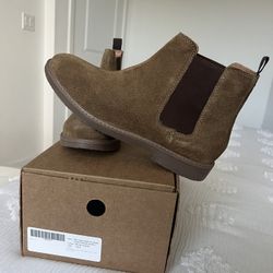Chelsea Boots Size 9 Beige Suede Unisex $36