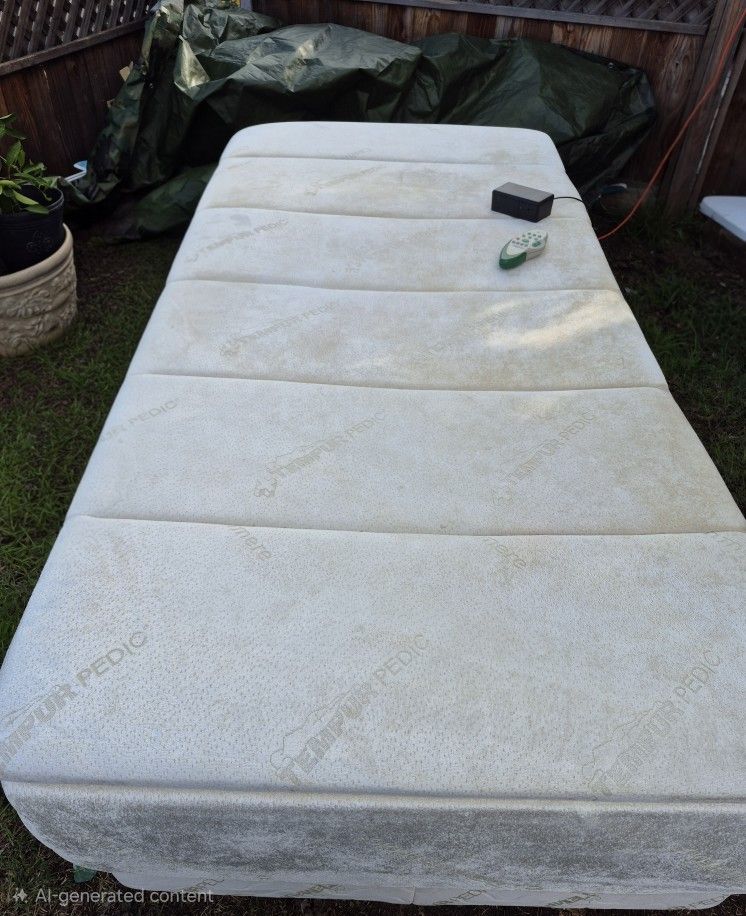 TempurPedic Adjustable Twin Bed $185