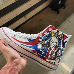 Custom Painted Converse High -top