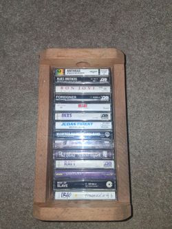 Wooden Cassette Holder