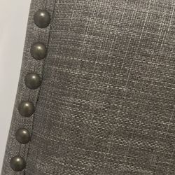 Queen Headboard Dark Gray
