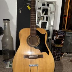 Welson Dreadnought/folk "Jumbo" 1970s - natural