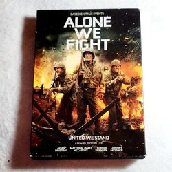 Alone We Fight DVD (2018) W/ Slipcover 