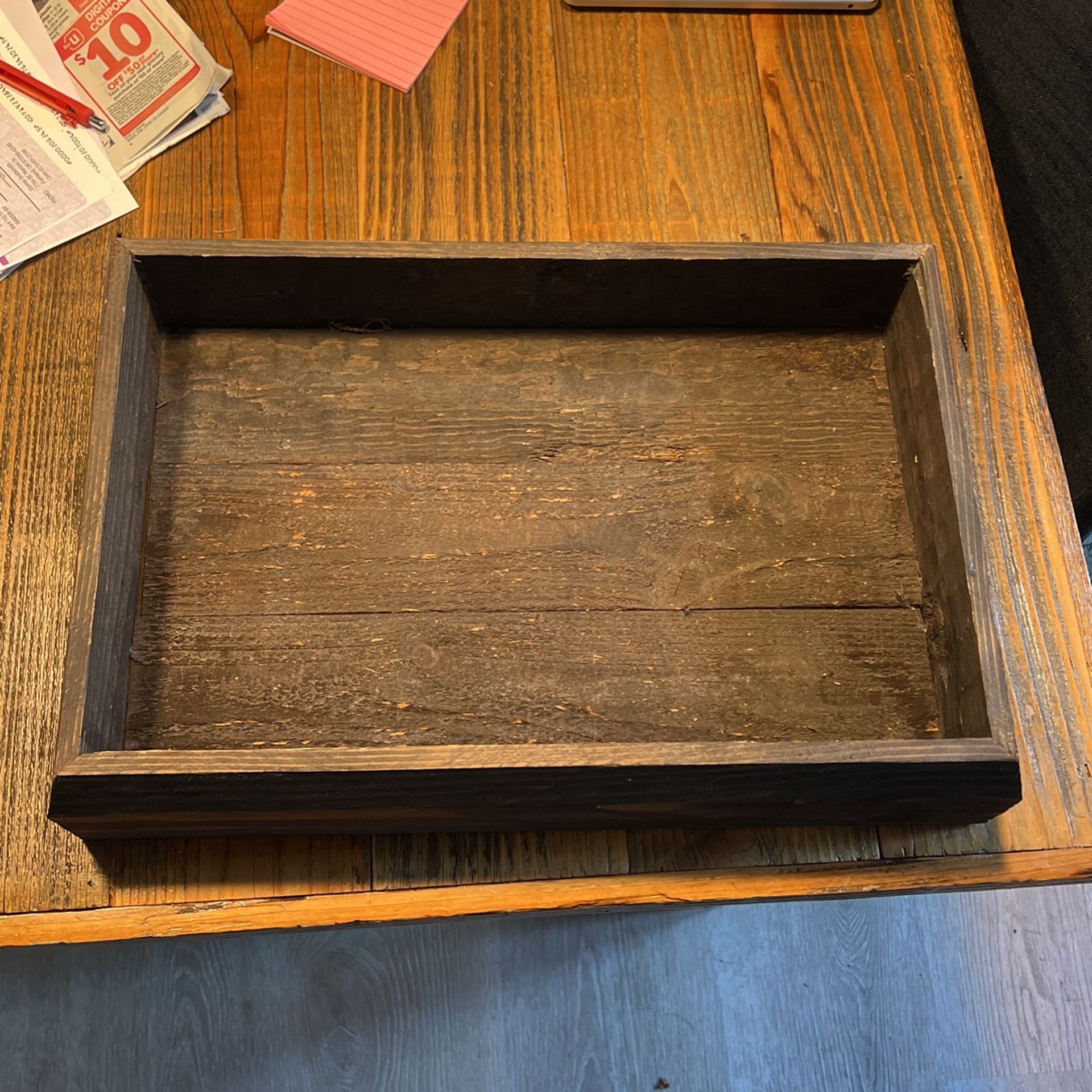 Rustic Wooden Tray