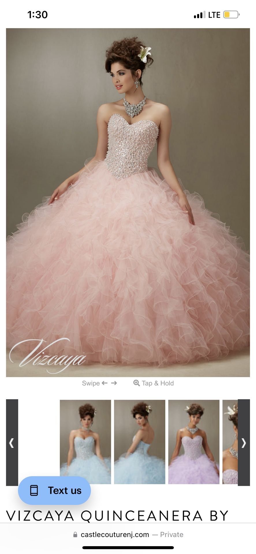 QUINCEANERA DRESS 