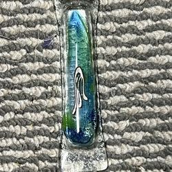 Glass Mezuzah 