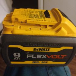 Dewalt'FLEX VOLT'battery