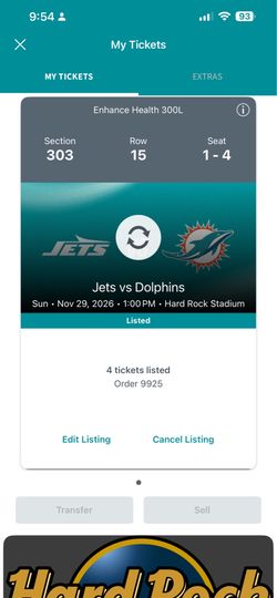 Dolphins Jets Game November 29, 2026