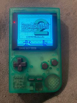 🎮 Game Boy Pocket IPS V5 – Glow in the Dark Edition + Super Mario Land 2 🎮