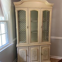 China Cabinet Good Condition 77”H 40”W