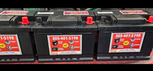 From group-42R, new battery for car, 1-year warranty