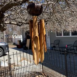 24” H Bamboo Wind Chimes 