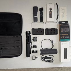 DJi Osmo Pocket 2 -3 Axis GIMBAL Stabil - 4k Creators Kit + 11 Accessories + Case