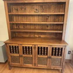 Wood Hutch (base and shelves)