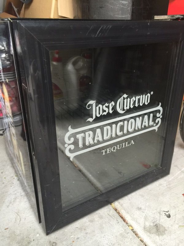 Jose Cuervo Man Cave Mini Fridge! Working!!