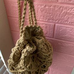 NEW Knit Beach Purse