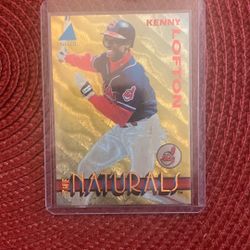 Kenny Lofton The Naturals 1994 Pinnacle BASEBALL