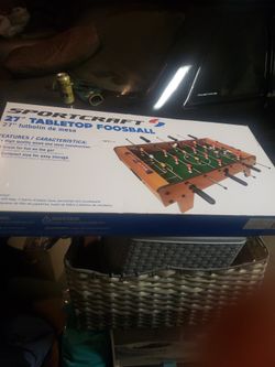 Tabletop Foosball Game