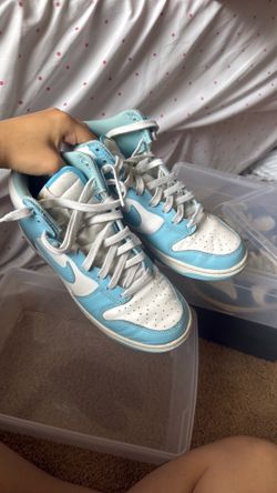 Nike dunk high “blue chill”