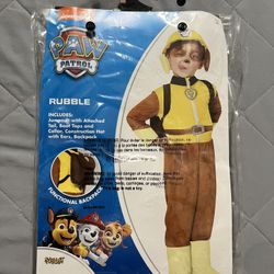 2T Rubble Costume (Paw Patrol) 