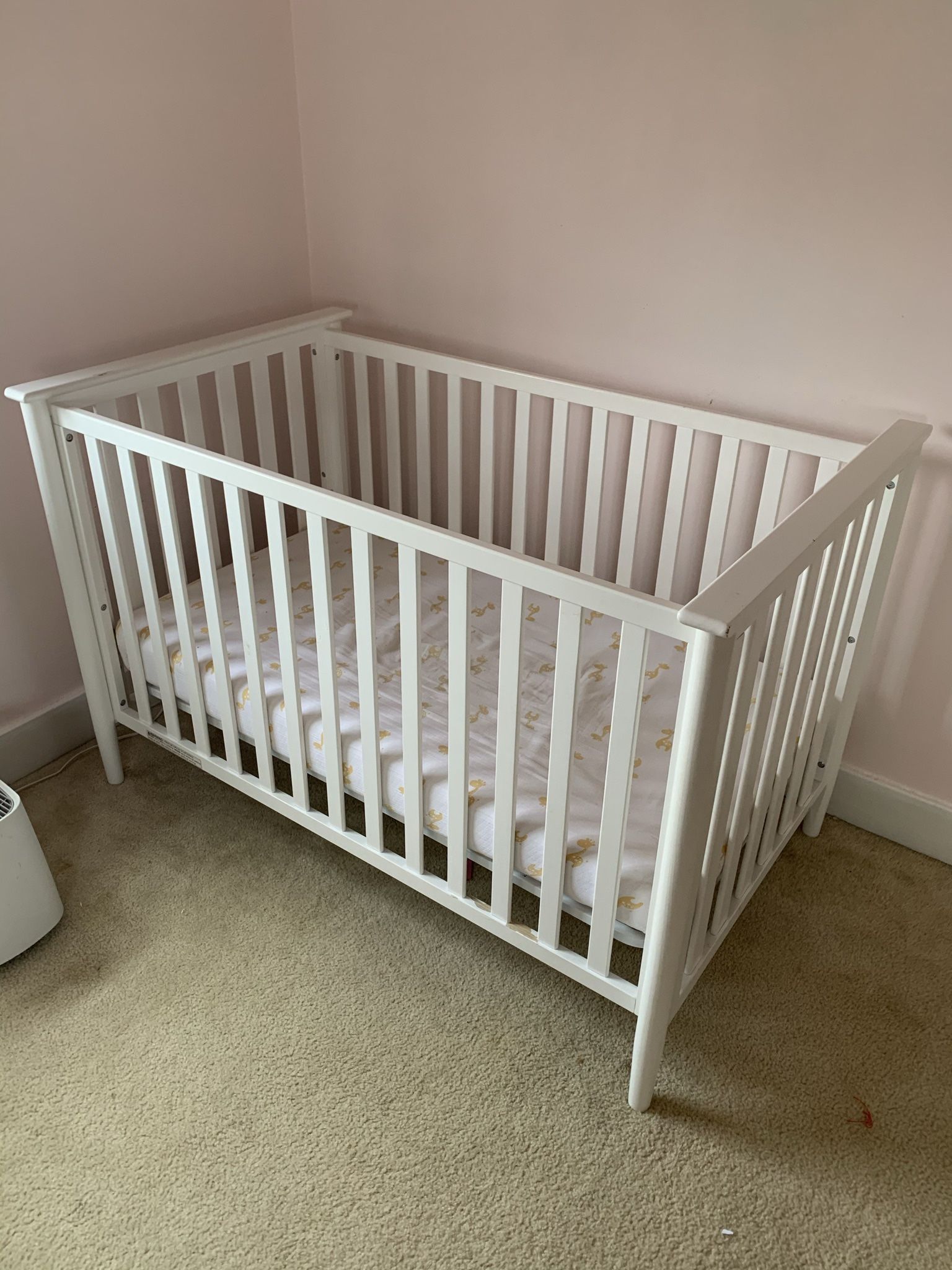 Baby Crib And Mattress