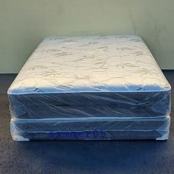 Full Size Matress + Box Spring + Frames Metal Available In King Size  Queen Size In Twin  Same Day Delivery 