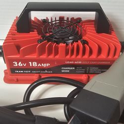 18 Amp 36 Volt Golf Cart Charger for  Lead Acid Batteries 