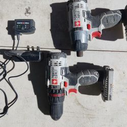 Porter Cable Drill And Impact Set 