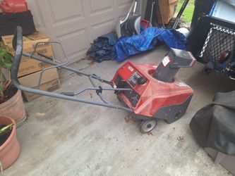 Vintage Signature Gas Snowblower for sale-$35