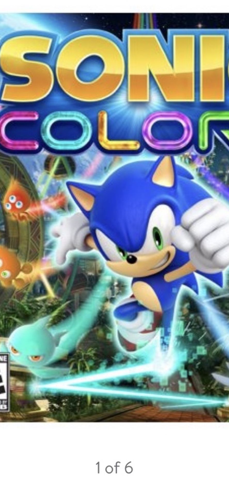 sonic colors nintendo ds