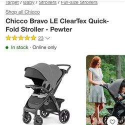 Chicco Bravvo Carseat And Stroller