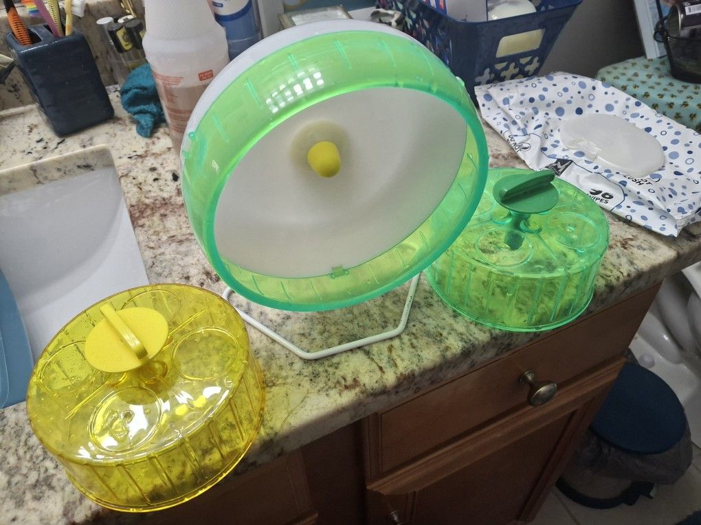 Small Rodent Hamster Gerbil Mouse Exercise Wheels