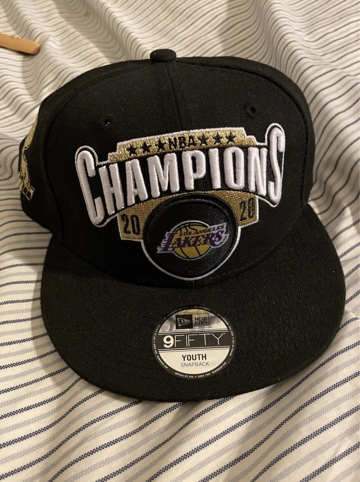 NBA Los Angeles Lakers 9Fifty championship YOUTH hat
