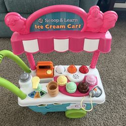 Leap Frog Scoop and Learn Ice Cream Cart
