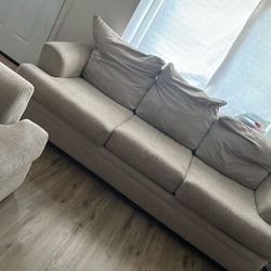 Double Love Seat And Couch