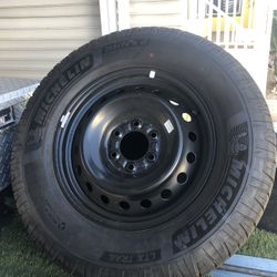 New 2025 Tundra Spare Tire. 265 70 R 18” Michelin LTX Trail 0-miles. $100