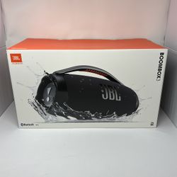 JBL Boombox 3 Black Portable Bluetooth Speaker